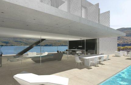Exterieur - Maison contemporaine de 220 m² sur la Côte d'Azur
