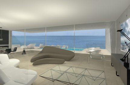 Baie Vitrée - Maison contemporaine de 220 m² sur la Côte d'Azur