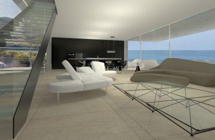 Intérieur - Maison contemporaine de 220 m² sur la Côte d'Azur
